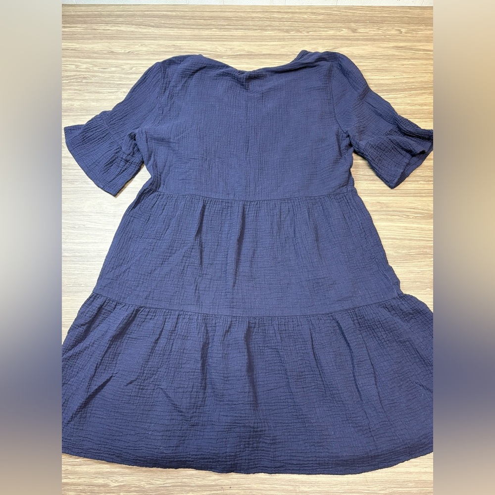 Perceptions New York Navy Dress Size Large - Picture 6 of 6